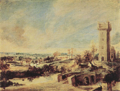 Peter Paul Rubens Landscape with the Tower of Steen (mk01)